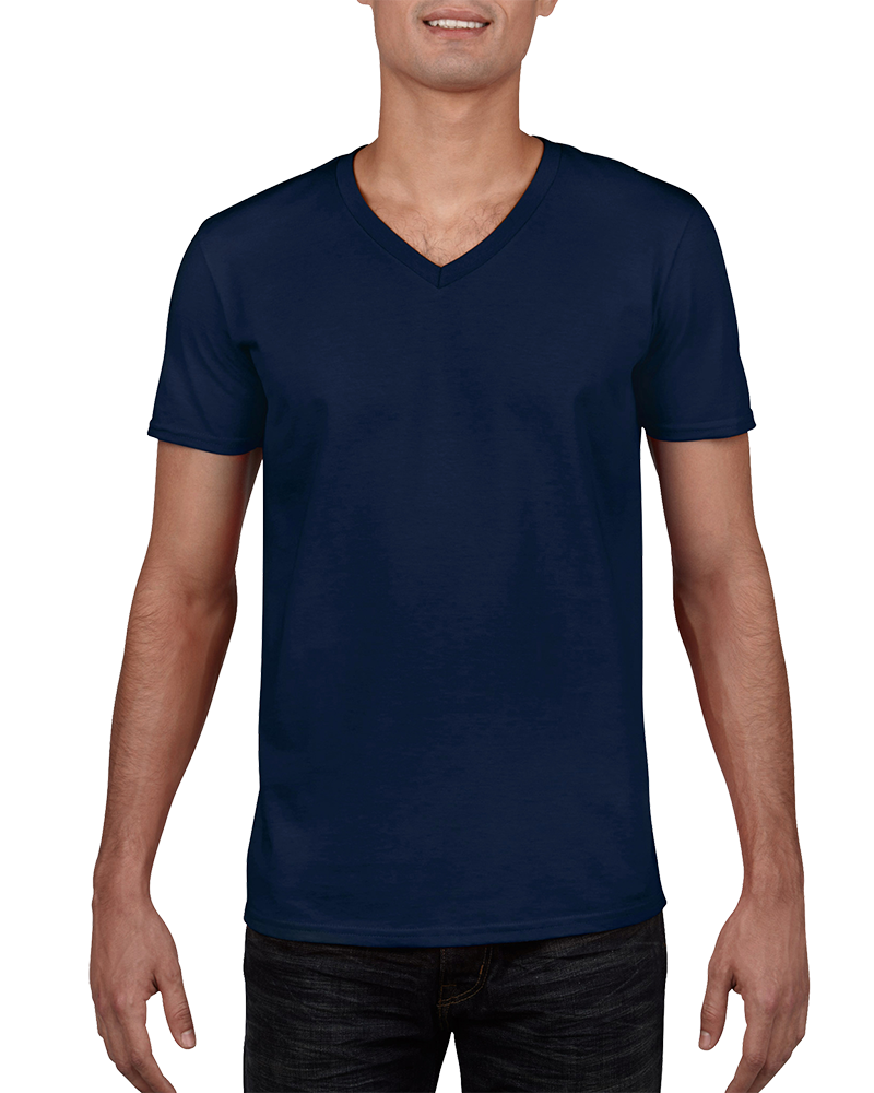 Soft Cotton V-Necks | Gildan 64V00 | DTG