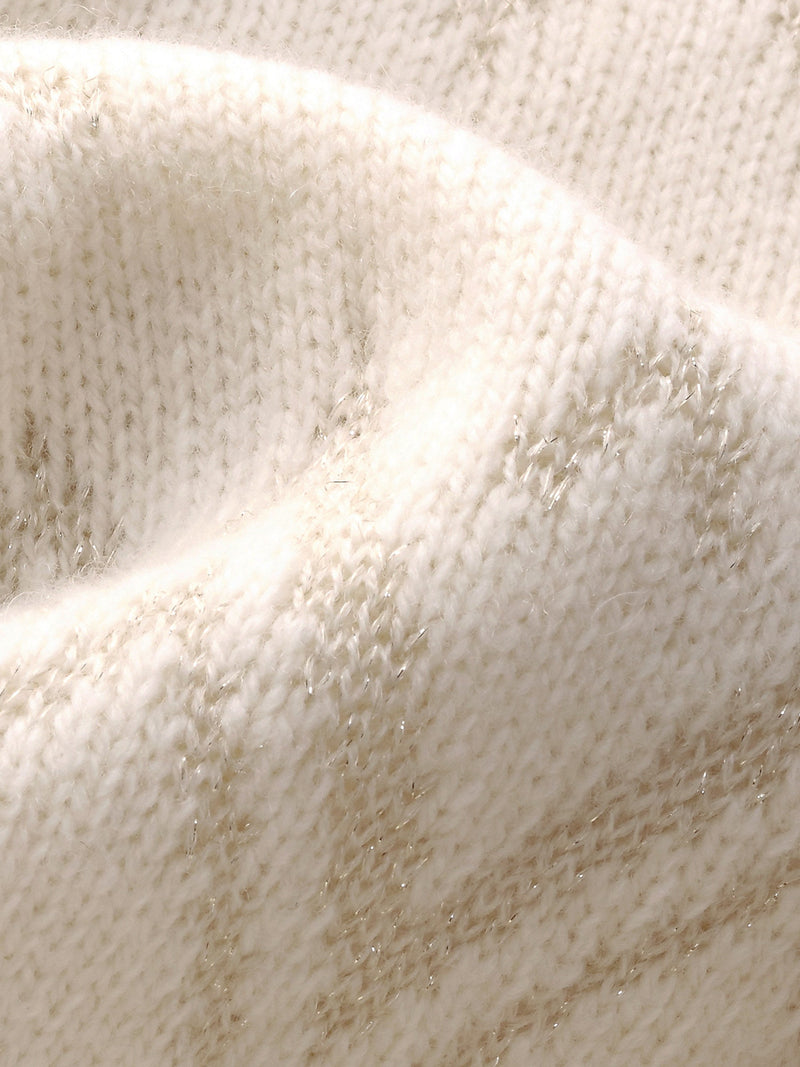 100% Wool Jacquard Women Sweater