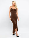 Maxi Dress / Brown / XS