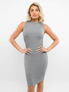 Midi Dress / Grey / XS
