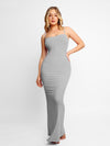 Slip Maxi Dress / Grey / S