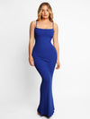 Slip Maxi Dress / Blue / S