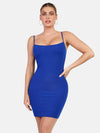 Slip Mini Dress / Blue / S