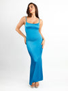 Slip Maxi Dress / Blue / S