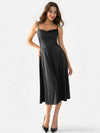 Midi Dress / Black / XS