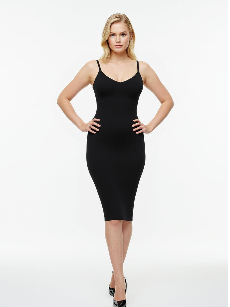 Shapewear Sleeveless Sculpting Dress Set