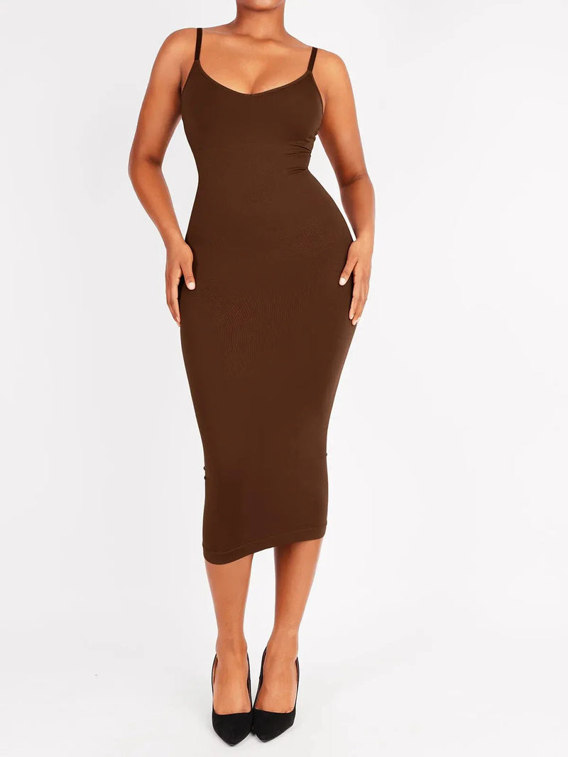 Shapewear Sleeveless Sculpting Dress Set