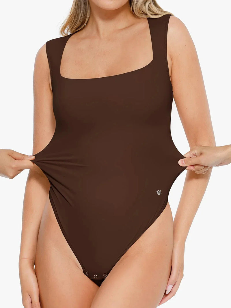 Shapewear Cloudsense Sleeveless Square Neck Bodysuit