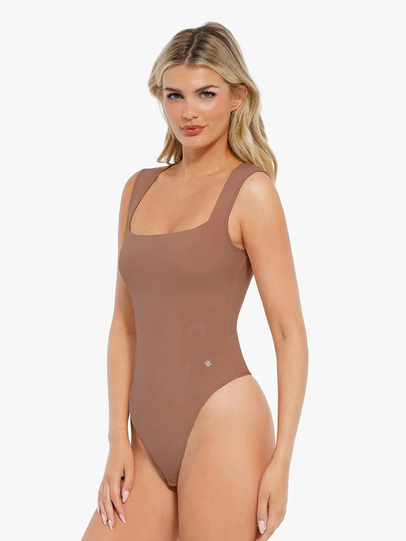 Shapewear Cloudsense Sleeveless Square Neck Bodysuit
