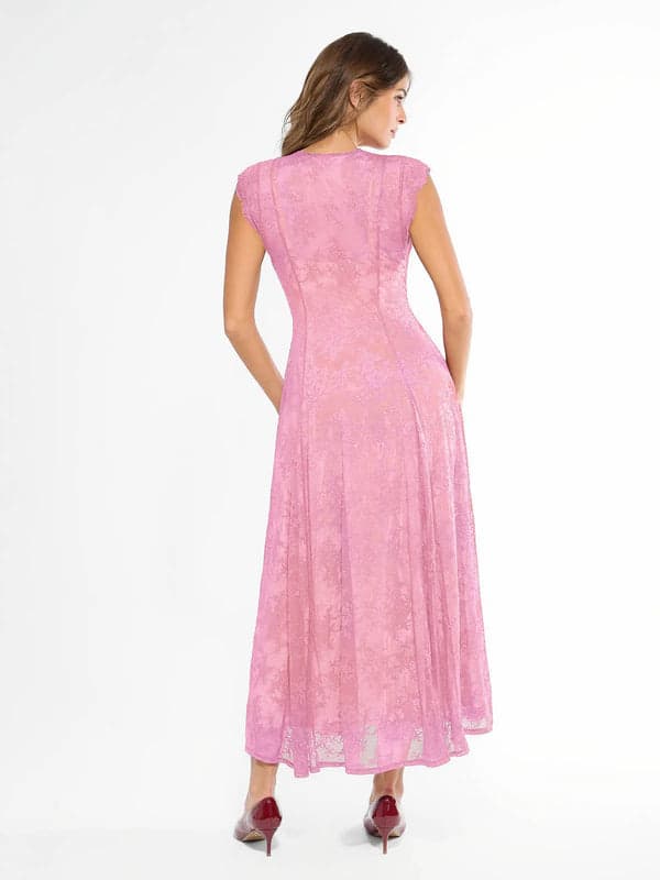 Shapewear Lace Fantasy Mini & Maxi Sculpting Dress Set