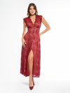 Maxi Dress / Red / XS
