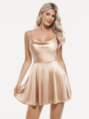 Mini Dress / Champagne / XS