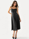 Midi Dress / Black / XS