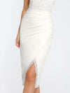 Skirt / White / XS